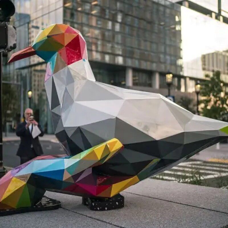 Sculpture en fibre de verre
