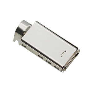 康登斯通用串行总线C型3.1屏蔽盖22.6毫米C型公连接器马口铁外壳通用串行总线C插座插头屏蔽盖外壳 - Product Image 5