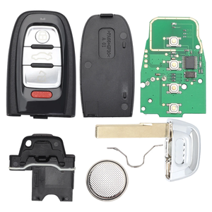 8K0 959 754F IYZFBSB802 4 Button Car <strong>Key</strong> for <strong>Audi</strong> A4 A5 Q5 S4 <strong>S5</strong> 2008 2009-2012 <strong>Key</strong> Remote Fob 315MHz PCF7945A ID46 Chip - Product Image 6