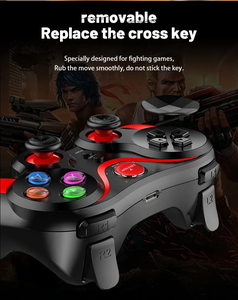 Controlador de juego inalámbrico para teléfono móvil V13 con soporte para teléfono Joystick X3 T3 V8 barato para teléfonos Apple Ios Android - Product Image 3