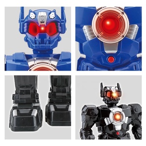 38cm B/O siêu robot với ánh sáng và âm thanh, trẻ em Pin hoạt động Robot đồ chơi cơ giới đi bộ Robot đồ chơi với TRY-Me chức năng - Product Image 3