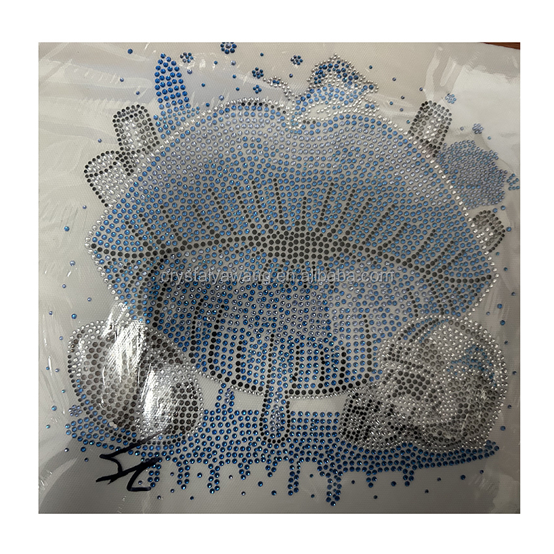 Design #14 crystal blue