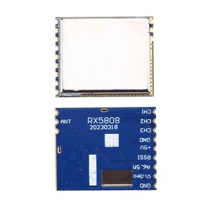 5.8GHz RX5808 -90dBm AV FMワイヤレスオーディオビデオAVレシーバーモジュールボードSPI - Product Image 2