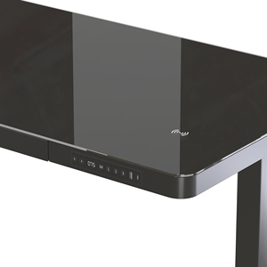 Design moderno motore singolo elettrico regolabile in altezza per la casa ufficio Computer scrivania 2 stadi motorizzato Sit-Stand tavolo con telaio - Product Image 3