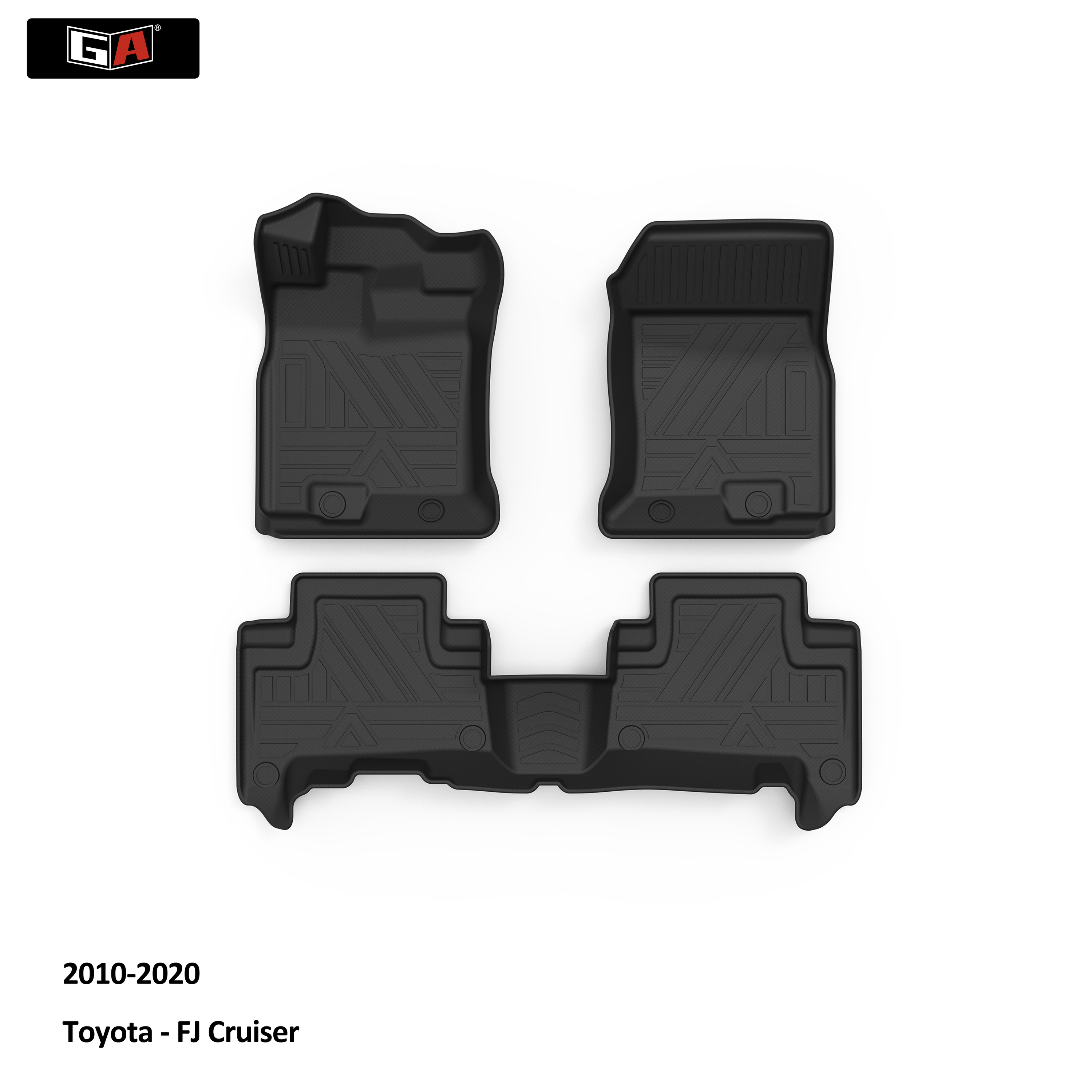 FJ Cruiser 2010-2020 Car Floor Mats