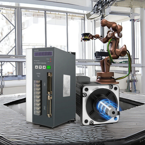 CE認証80mm 1HP 0.75Kw 1.5Kwサーボシステム自動機用ミニサーボモーター - Product Image 2