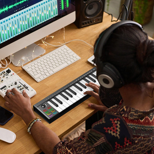 2025 Promotion Konix Drum 25 Keys <strong>MIDI</strong> <strong>Controller</strong> Electronic Piano Arranger <strong>Computer</strong> Music Instruments <strong>MIDI</strong> Keyboard - Product Image 4