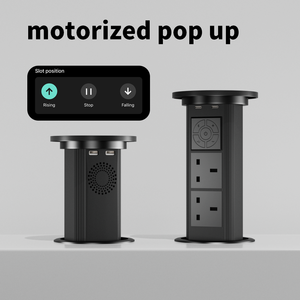Nuevas aplicaciones de toma de corriente inteligente Wifi Control Pop Up Outlet Muebles para el hogar Oficina Cocina Pop Up Socket Connect With Tuya/Smart Life - Product Image 5