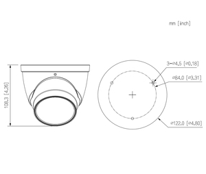 DAHUA IPC-HDW2841T-ZS Bulk Stock 8MP <strong>IR</strong> <strong>Vari</strong>-focal 2.7-13.5mm Motorized Lens Eyeball WizSense Network <strong>Camera</strong> Supports DMSS - Product Image 5
