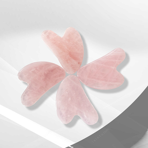 أفضل كوارتز وردي اليشم الحقيقي Gua Sha Crystal GUA DHA وجسم الوجه والرقبة - Product Image 4