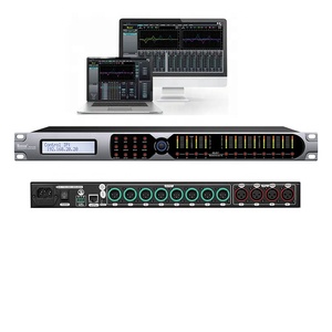 DJ Mixer Line Array Speaker Management System 4in 8out Matrix Crossover DSP Audio Processor Driverack Amplifier PA2 Stage - Product Image 1