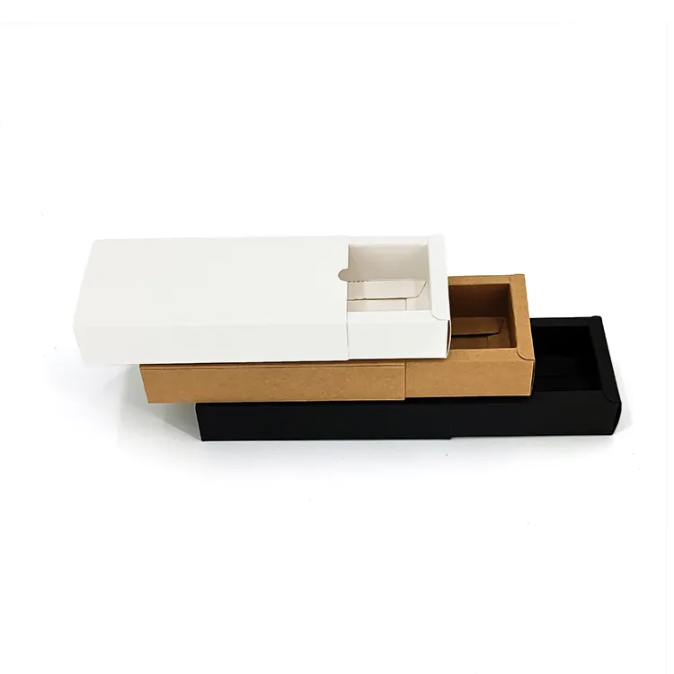 Custom Small Paper Cardboard Ring Drawer Packaging Box For Jewelry Packaging