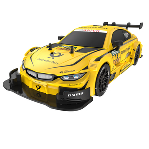 1/16 ölçekli M4 DTM yarış Die Cast RC araba modeli LED ışık fonksiyonu oyuncak araç Boys için 2.4GHz frekans Metal malzeme - Product Image 3