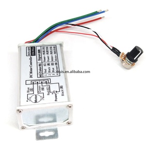 Controlador de velocidad de Motor, regulador de velocidad de Motor DC 29V 12V 24V 48V 60V 20A PWM, controlador de velocidad 20A 0-1200W, corriente ajustable - Product Image 5