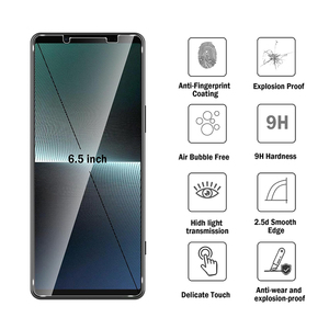 Đối với Sony Xperia 1 III Xperia 10 III IV Xperia 10 vi Full Bìa Tempered Glass bảo vệ màn hình chống cháy nổ điện thoại di động - Product Image 2