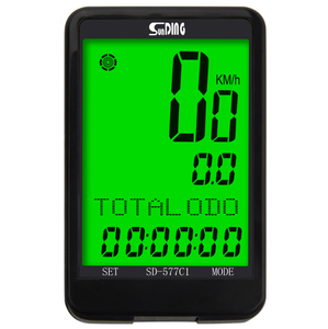 Factory Direct Sales Wireless Large Size Screen Backlight <strong>Cycling</strong> Speedometer Bicycle <strong>Computer</strong> with Hide Menu Mode - Product Image 1