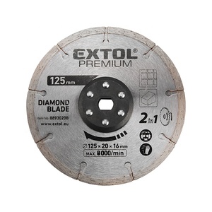 8893020 EXTOL เครื่องมือไฟฟ้า900วัตต์125มิลลิเมตรประสิทธิภาพสูงไฟฟ้าคู่ใบมีดมัลติฟังก์ชั่มินิเลื่อยวงเดือน - Product Image 6