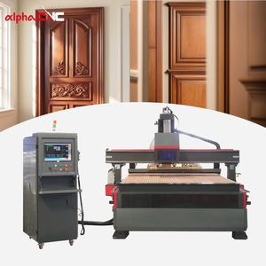 Alpha High Precision CNC Wood Router 3D Máquina de carpintería 4 * 8ft 1325 Machine Router CNC con cuerpo pesado - Product Image 1