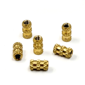 Đúc thành phần M2 M3 M4 M5 M6 M8 M10 Nhà cung cấp số lượng lớn moq đinh tán Nut Brass nhựa tiêm ren chèn - Product Image 1