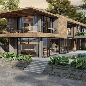 Lujo Estilo moderno 3D Max Rendering Interior Exterior Arquitectura Diseño Casa Planes Proyectos Ofertas - Product Image 1