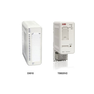 Módulos de E/S ABBs S800 Módulo de E/S analógico Entradas digitales DI801 DI810 DI811 DI814 DI818 DI840 DO810 DO828 DO820 PLC - Product Image 1