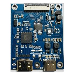 3.4 inç HD 800x800 TFT IPS 3.4 ''yuvarlak TFT LCD ekran modülü HD-MI denetleyici kurulu dairesel endüstriyel metre LCD ekran - Product Image 5