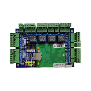 Pannello di controllo di accesso a quattro porte con soluzione Wiegand TCP IP RFID porta di rete porta di sicurezza - Product Image 1