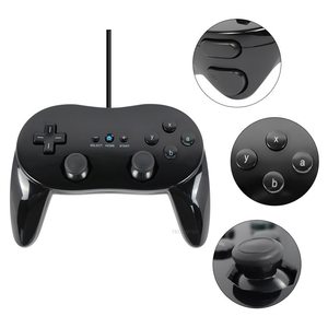 คอนโทรลเลอร์เกมแบบมีสายแบบคลาสสิกสำหรับเกมแพดเกมแพดโปรจอยสติ๊ก Wii ที่เข้ากันได้กับ nintend Wii/Wii U - Product Image 6