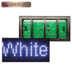 แผงไฟ LED สีแดงแบบจุ่มกลางแจ้งโมดูล LED 1R SMD P10ที่มีความสว่างสูง - Product Image 2