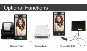 Freie Software Cloud WIFI Gesichts erkennungs kamera Wifi-Anwesenheit system Biometrisches Zugangs kontroll produkt - Product Image 6