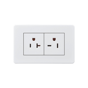 Noi tipo bianco Multi funzione universale Ac interruttore di alimentazione parete 3-pin interruttore a parete e presa di corrente - Product Image 2