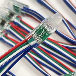 GS8208 <strong>Pixel</strong> <strong>Led</strong> if Damaged 1pc <strong>Led</strong> Don't Effect All <strong>Led</strong> Working 12mm Round <strong>Node</strong> Smart RGB DC12V Programmable and Auto Both OK - Product Image 2