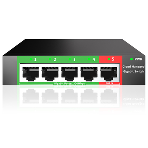 OEM ODM завод облако управляемый полностью гигабитный коммутатор Ethernet Облачное управление Настольный сетевой коммутатор для беспроводной точки доступа - Product Image 1