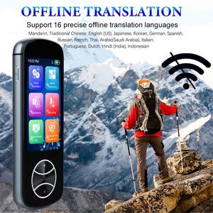 3.0in IPS Touch Screen Intelligent Translator 1500mAh Automatic Converter Electronic Interpreter <strong>Android</strong> Audio <strong>Video</strong> Accessory - Product Image 5