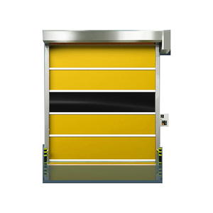 Porte de garage souterrain à enroulement rapide à reconnaissance faciale automatique, porte à enroulement rapide de type turbine pour entrepôt - Product Image 2