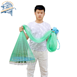 ตาข่ายจับปลาแบบหมุนได้ง่ายพร้อมปมสองชั้นตาข่ายแบบอเมริกัน - Product Image 6