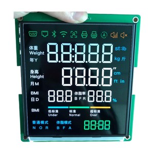 Digitales LCD-Display Benutzer definiertes Segment LCD-Display LCD-Display zum Wiegen von Waagen - Product Image 4