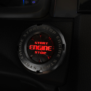 Business Interior Decor Rotation Spin Engine Ignition Protector One Click Key Ring Anti-Scratch Car <strong>Push</strong> <strong>Start</strong> Stop <strong>Button</strong> Cover - Product Image 4