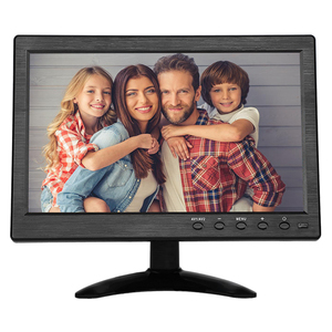 Small Size 10 Inch <strong>LED</strong> Computer <strong>Monitor</strong> 10 Inch Pos System Display <strong>Lcd</strong> <strong>Monitor</strong> 10 Inch CCTV Security <strong>Monitor</strong> with HDMIe VGA <strong>BNC</strong> - Product Image 1