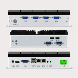 Industrial Integrated Fanless <strong>Embedded</strong> <strong>Computers</strong> Intel Core I3 I5 I7 COM*6 USB*4 in Stock Vison Controal IPC <strong>Embedded</strong> <strong>Computers</strong>
