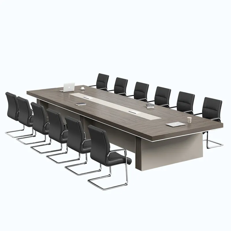 Muebles de oficina modernos de lujo, mesa de conferencia y sillas para sala de reuniones, gran oferta