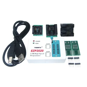 EZP2020 Hochgeschwindigkeits-USB-SPI-Programmierer + 7 Adapter besser als EZP2013 EZP 2010 2011 Unterstützung von 24 25 26 93 EEPROM 25 Flash Bios - Product Image 5