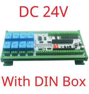 Eletechsup es32d26-8ai-8di-8do ESP32无线网络中继板4-20毫安0-10伏物联网数字模拟输入输出模块