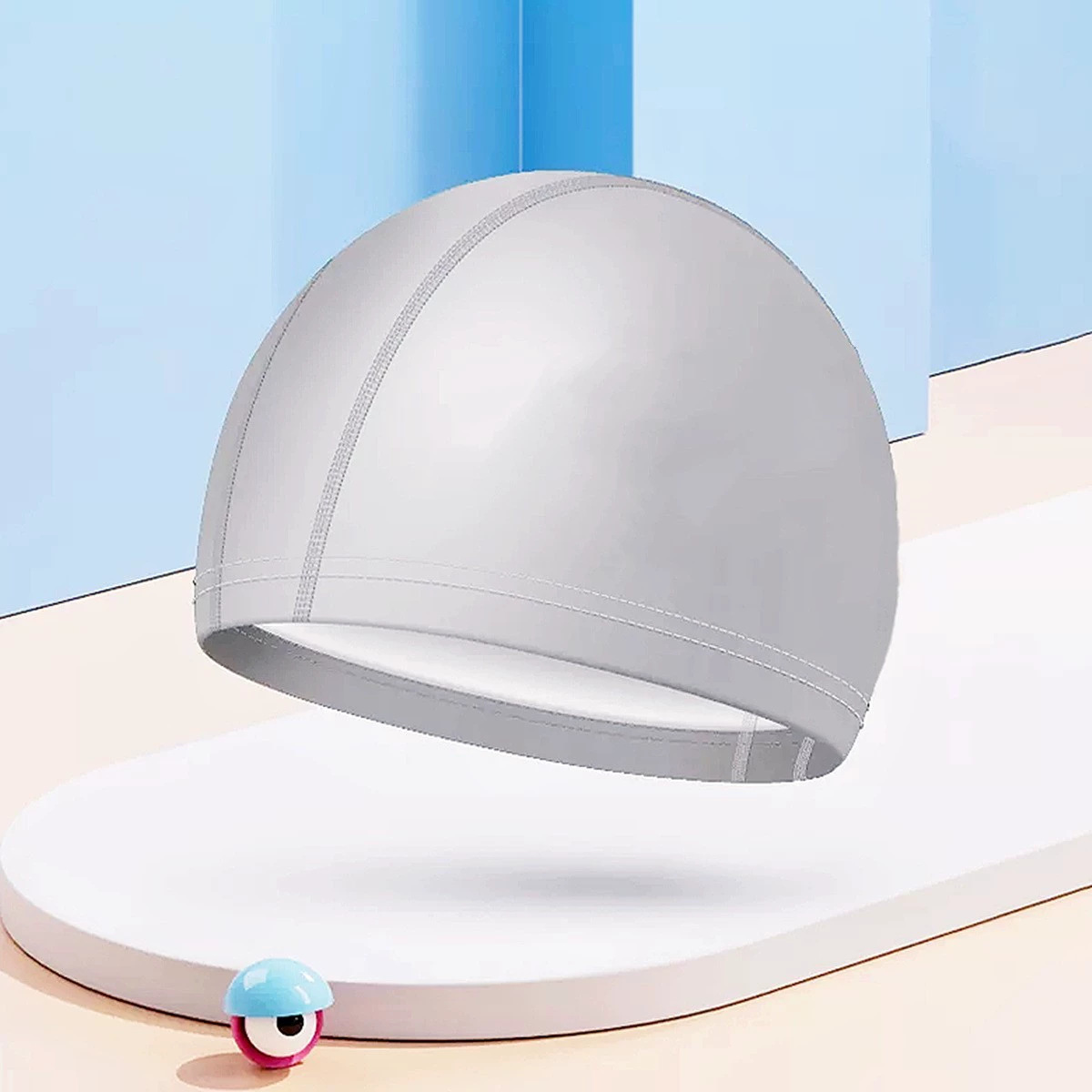Chapeau pu gris enfant