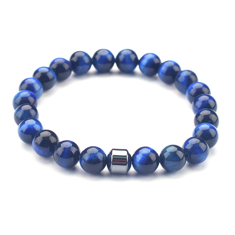 17-CB0238-lapis tiger eye bracelet