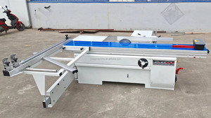 Ahşap blok levha kesme makinesi scm sürgülü masa testereleri dairesel testere bıçağı kesim makineleri çift elektrik motoru - Product Image 2