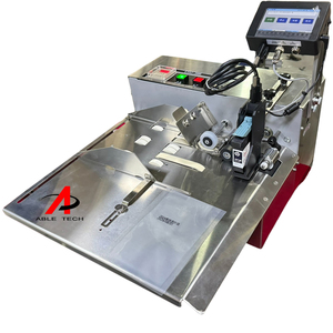 Hot Stamp Datums codierer my380ip Batch-Code-Druckmaschine mit Touchscreen-Plastiktüte Barcode-Druckmaschine