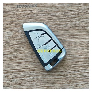 ที่หุ้มกุญแจอัจฉริยะแบบ4ปุ่มพร้อมกุญแจฉุกเฉินเหมาะสำหรับ BMW Smart Key - Product Image 5