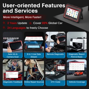 [Versione EU/UK] nuovo lancio X431 PRO ELITE Auto sistema completo strumenti di diagnostica per Auto può FD attivo Tester OBD2 Scanner - Product Image 4