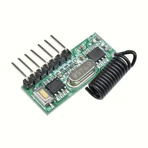 4チャンネルユニバーサルデコード受信モジュールを学ぶプロのワイヤレスリモコン - Product Image 1